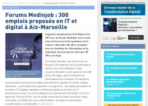 Le Monde Informatique du 15 juillet 2015